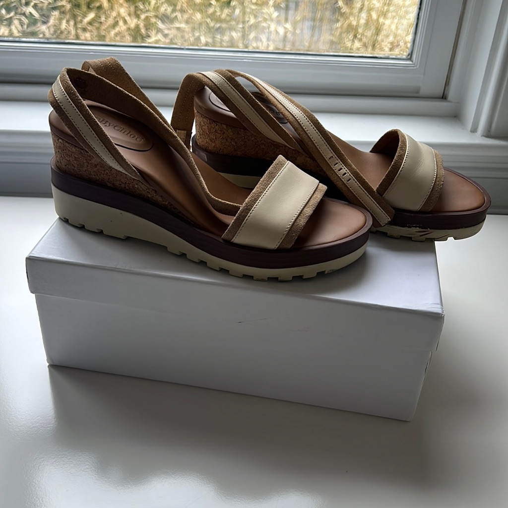 See By Chloe Robin Wedge Sandal In Size 37